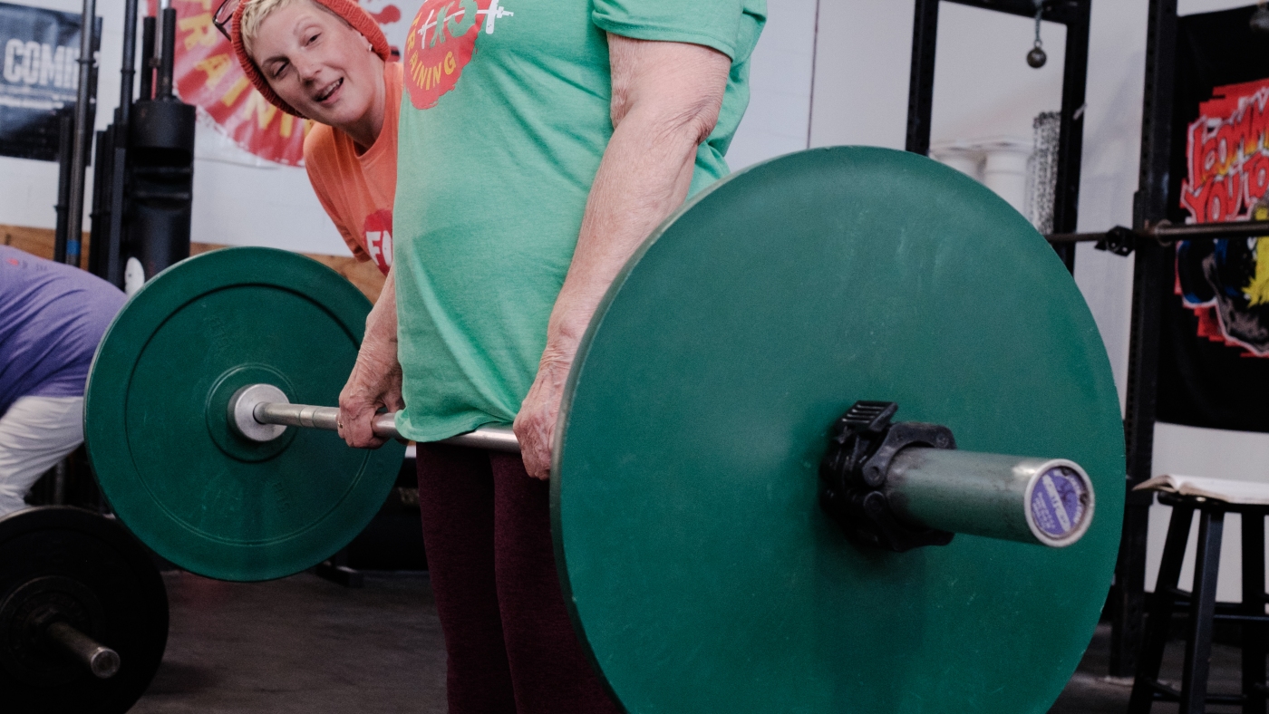 At this Baltimore gym, other people build strength and independence : NPR