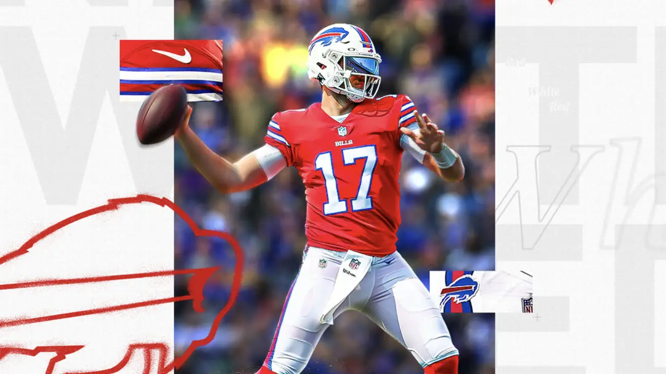 Bills to debut new NFL uniform combination against Patriots