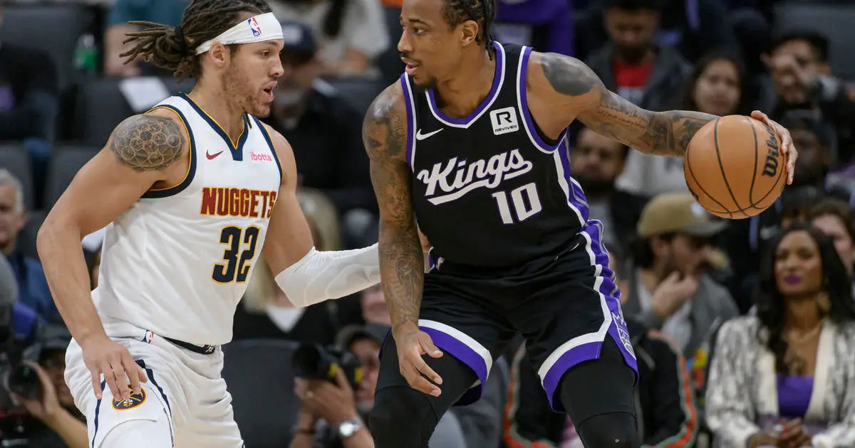 Kings' 3-game winning streak snapped in 130-129 loss to Nuggets