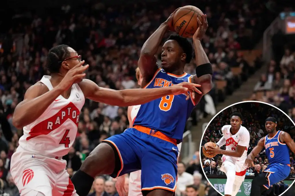 Knicks spoil RJ Barrett's revenge game with narrow win over Raptors