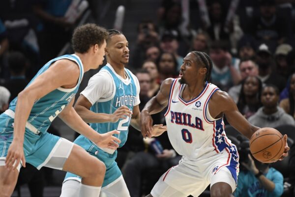 NBA roundup: Tyrese Maxey puts up 40 as Sixers top Hornets