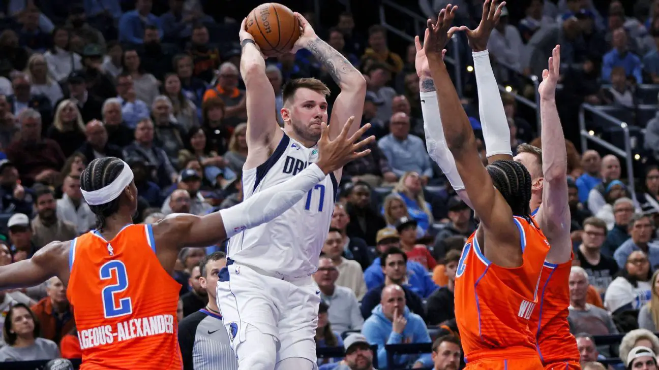 OKC shuts down Luka Doncic, Mavs, moves on to NBA Cup semifinals