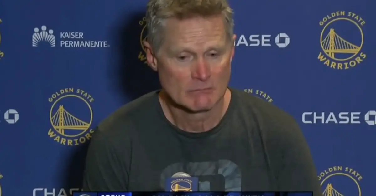 Steve Kerr slammed refs after Warriors’ controversial loss to Rockets in NBA Cup