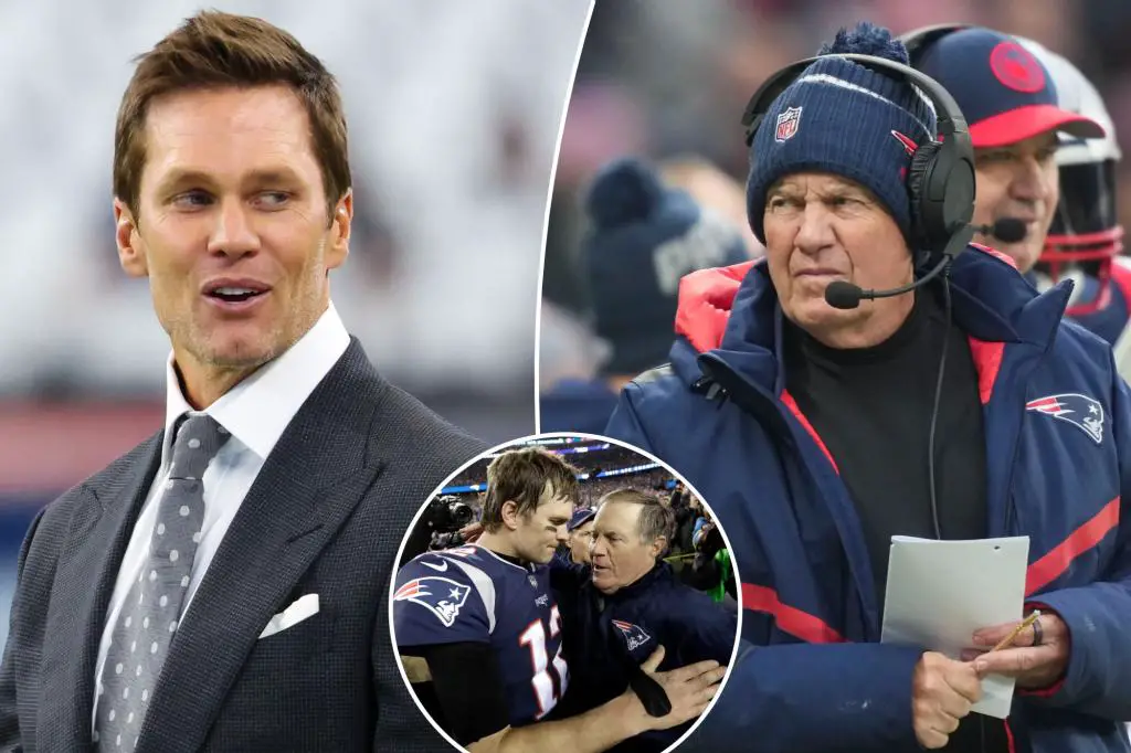 Tom Brady reacts to Bill Belichick’s North Carolina stunner