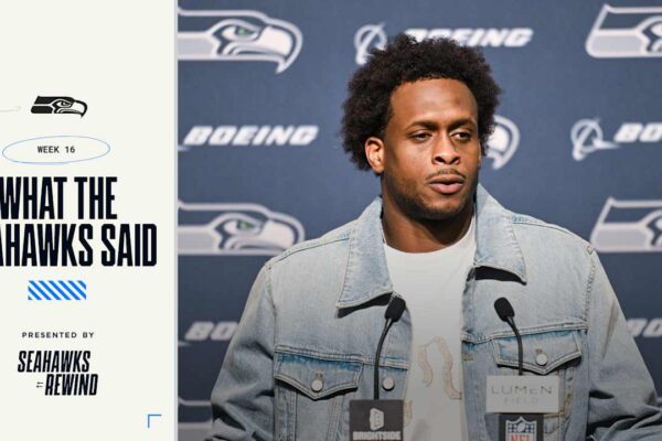 What The Seahawks Said - 2024 Week 16: Seahawks vs. Vikings